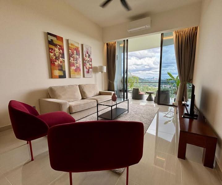 Service Residence for Sale at Senada Residence @ KLGCC Resort - Leon Lee - Living Room - PropertyGuru.com.my