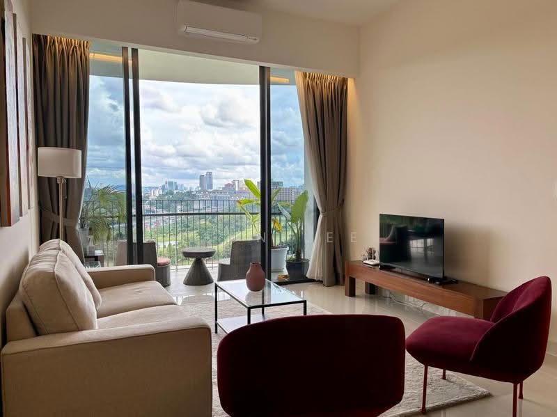 Service Residence for Sale at Senada Residence @ KLGCC Resort - Leon Lee - Living Room - PropertyGuru.com.my