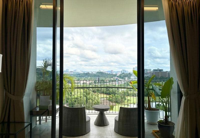 Service Residence for Sale at Senada Residence @ KLGCC Resort - Leon Lee - Balcony - PropertyGuru.com.my