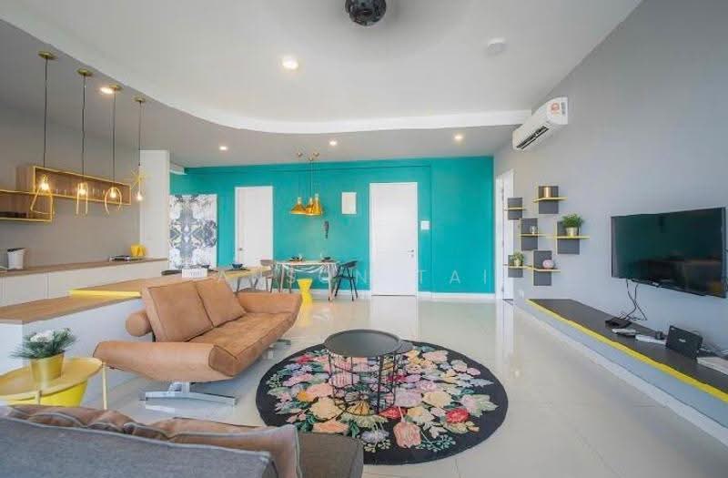 Service Residence for Sale at Arte S - Anson Tai - Living Room - PropertyGuru.com.my