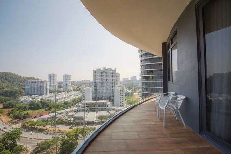 Service Residence for Sale at Arte S - Anson Tai - Balcony - PropertyGuru.com.my