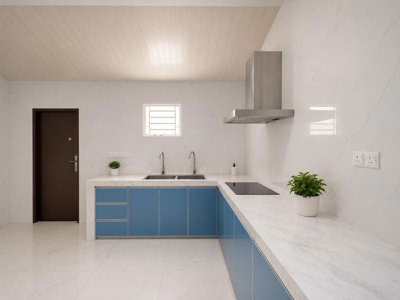 Rumah Berkembar untuk Disewa di Taman Tasik Utama (Bukit Katil) - Geoffery Wee - Kitchen - PropertyGuru.com.my