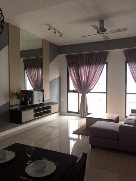 Service Residence for Sale at Arnica @ Tropicana Gardens - Stefanie Loh - Living Room - PropertyGuru.com.my