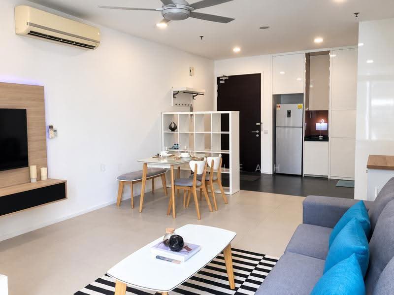 Service Residence for Rent at Arcoris SOHO - Bella Cheah - Living Room - PropertyGuru.com.my