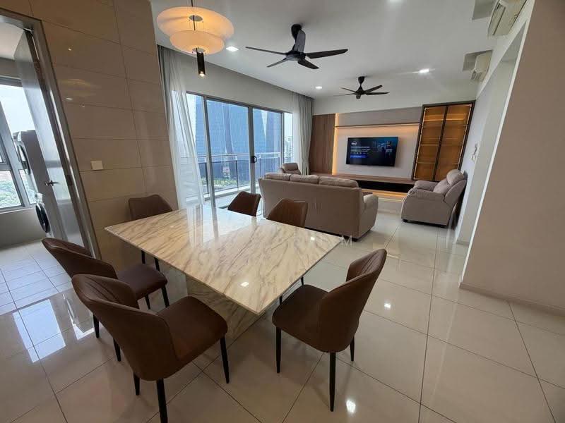 Kondominium untuk Disewa di Sunway GeoLake Residences - Amy Sim - Living Room - PropertyGuru.com.my