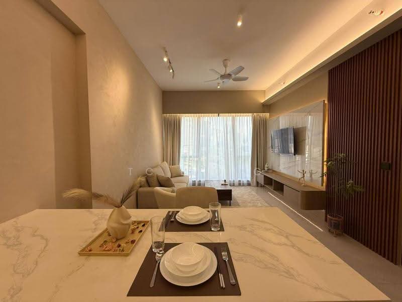 Kediaman Servis untuk Disewa di Core Residence @ TRX - TC Leong - Living Room - PropertyGuru.com.my