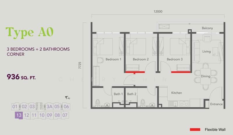 Condominium for Rent at Uno @ Nadayu 99 - Cherry Chin - PropertyGuru.com.my