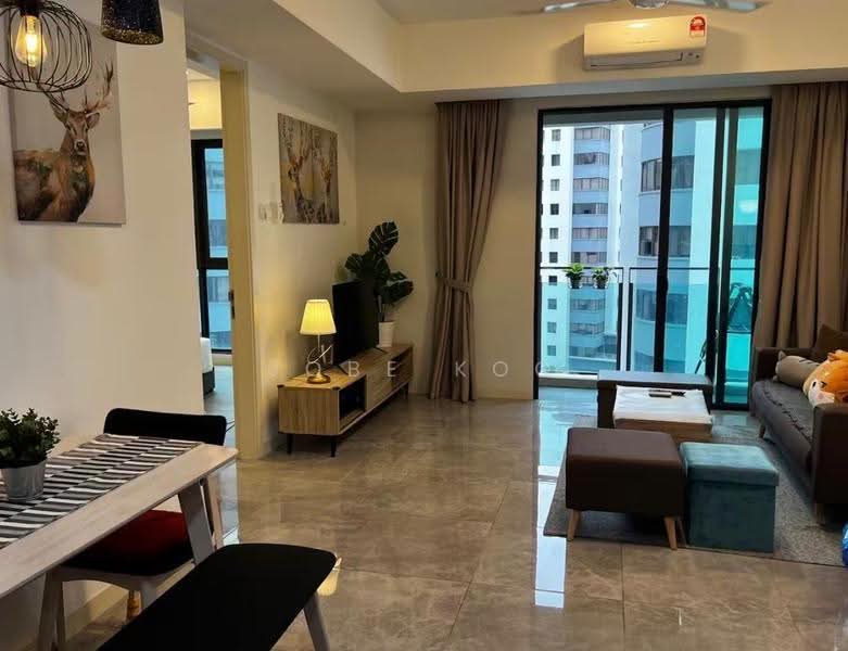 Service Residence for Rent at Ooak Serviced Apartments @ Kiara 163 - Jobe Koo - Living Room - PropertyGuru.com.my