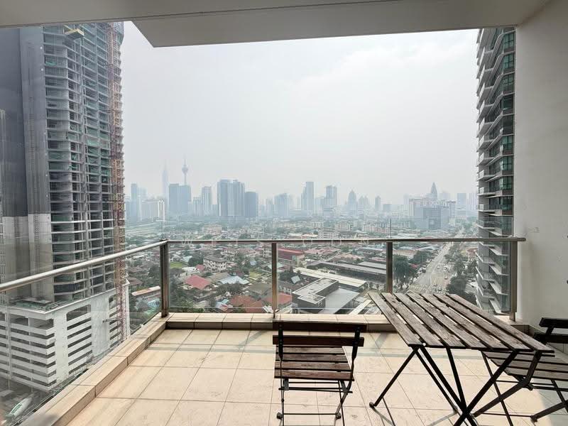 Service Residence for Rent at Setia SKY Residences - Weis Oon - Balcony - PropertyGuru.com.my