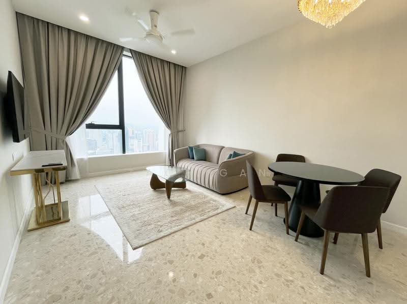 Service Residence for Rent at Pavilion Ceylon Hill - Zach Gan - Living Room - PropertyGuru.com.my
