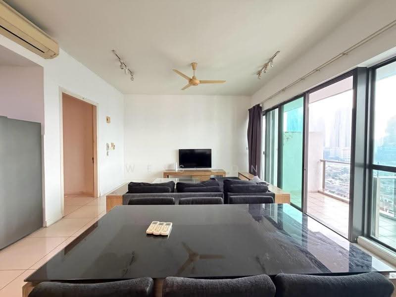 Service Residence for Rent at Setia SKY Residences - Weis Oon - Living Room - PropertyGuru.com.my