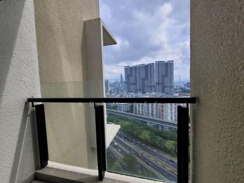 Service Residence for Sale at J.Dupion Residence - Adam Lee - Balcony - PropertyGuru.com.my