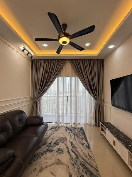 Service Residence for Rent at SkyLake Residence - Nuruddin Zabidi - Living Room - PropertyGuru.com.my