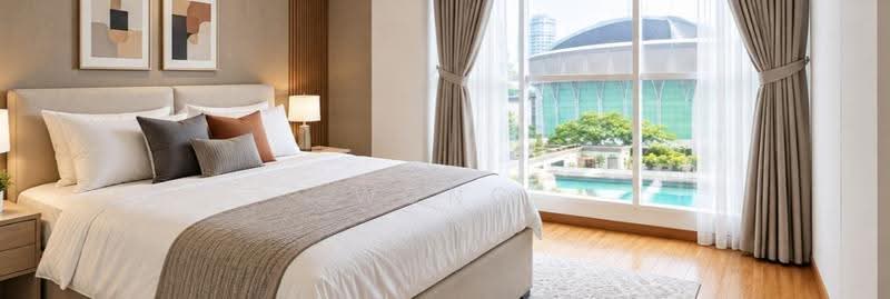 Service Residence for Rent at Vipod Residence - Wong Chee Keong - Bedroom - PropertyGuru.com.my