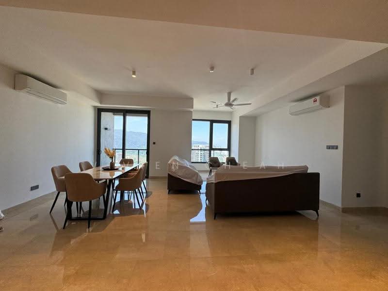 Service Residence for Sale at Marriott Residence @ Gurney - Vivien Cheah - Living Room - PropertyGuru.com.my
