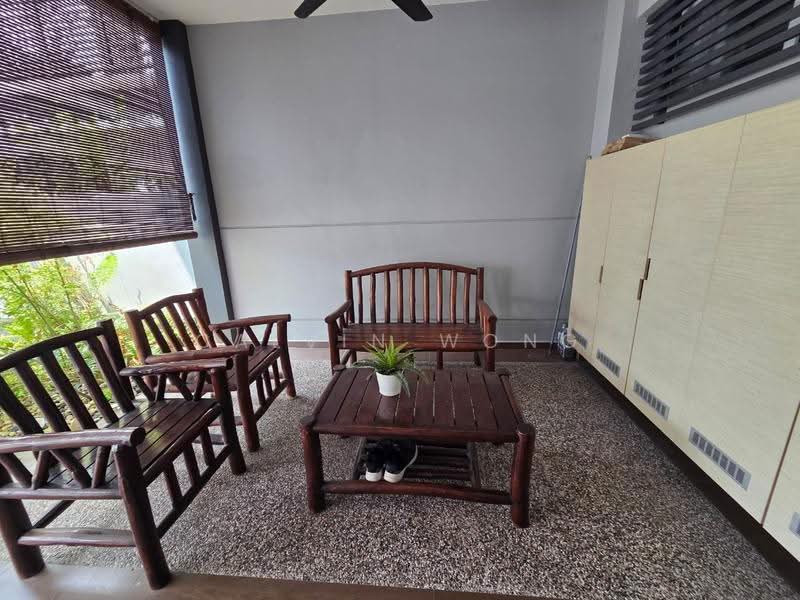 Semi-Detached House for Sale in Taman Impian Emas (Skudai) - Calvin Wong - Balcony - PropertyGuru.com.my