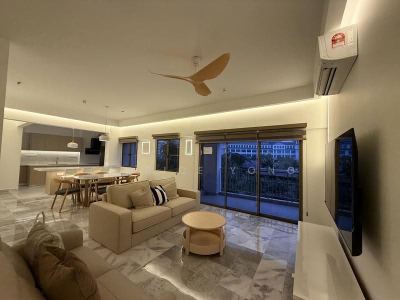 Apartment for Rent at D7 (D'Seven Lagoon Perdana) - Clarice Yong - Living Room - PropertyGuru.com.my