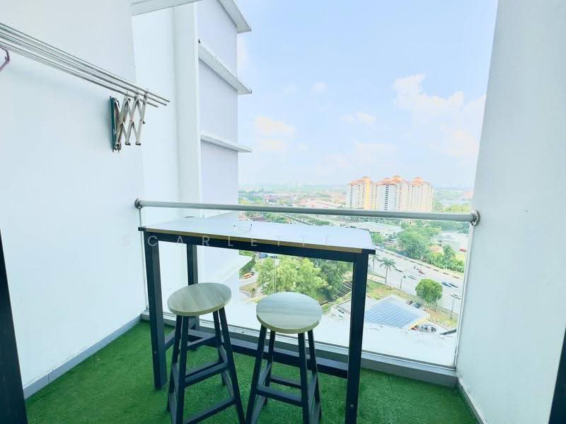 Service Residence for Rent at The Platino Serviced Apartment - Scarlette Lai - Balcony - PropertyGuru.com.my