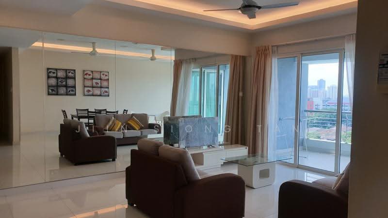 Service Residence for Rent at Sinaran TTDI - Jiin Siong Tan - Living Room - PropertyGuru.com.my