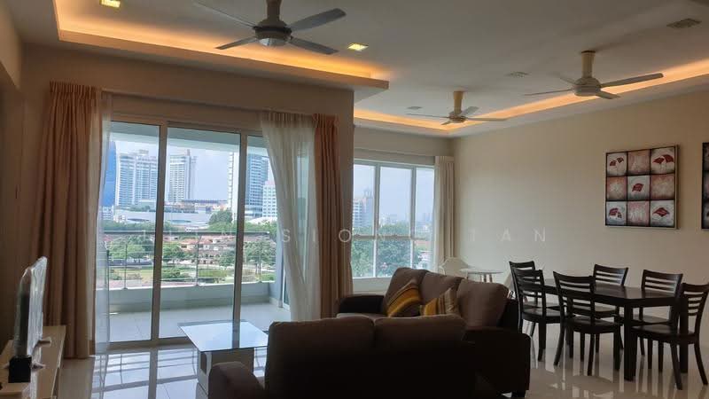 Service Residence for Rent at Sinaran TTDI - Jiin Siong Tan - Living Room - PropertyGuru.com.my