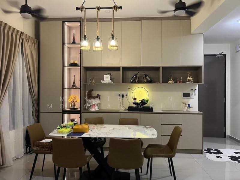 Service Residence for Rent at Gems Residences - Mokhtar Bin Mohamad Akhir - Dining Room - PropertyGuru.com.my