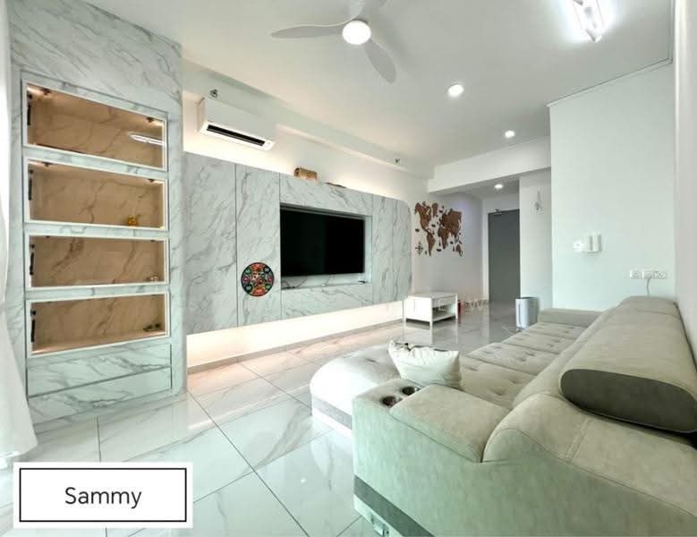 Service Residence for Sale at Sinaran @ Utropolis - Sammy Tiew - Upper Living room - PropertyGuru.com.my
