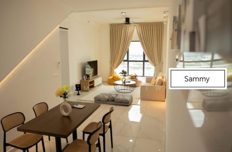 Service Residence for Sale at Sinaran @ Utropolis - Sammy Tiew - Living Room - PropertyGuru.com.my