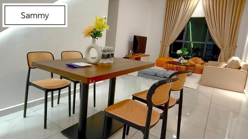 Service Residence for Sale at Sinaran @ Utropolis - Sammy Tiew - Living Room - PropertyGuru.com.my