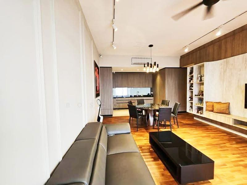 Service Residence for Rent at Straits Residences - Bosco Teoh - Living Room - PropertyGuru.com.my