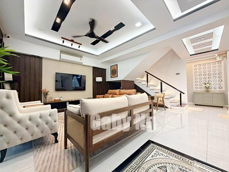 Semi-Detached House for Sale in Ukay Perdana (Ulu Kelang) - Gaby Ng - Living Room - PropertyGuru.com.my