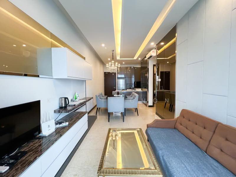 Service Residence for Sale at Dorsett Residences Bukit Bintang - Kweenie Chong - Living Room - PropertyGuru.com.my