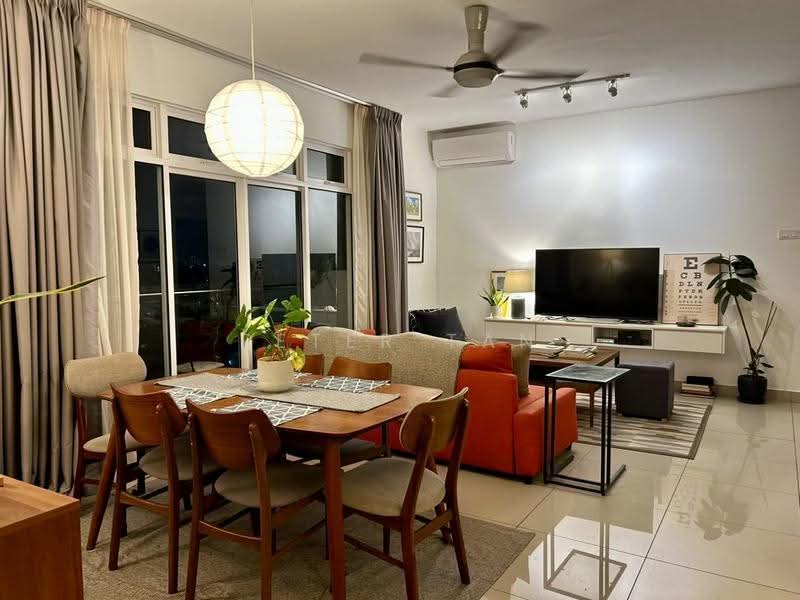 Condominium for Rent at Dwiputra Residences - Peter Tan - Living Room - PropertyGuru.com.my