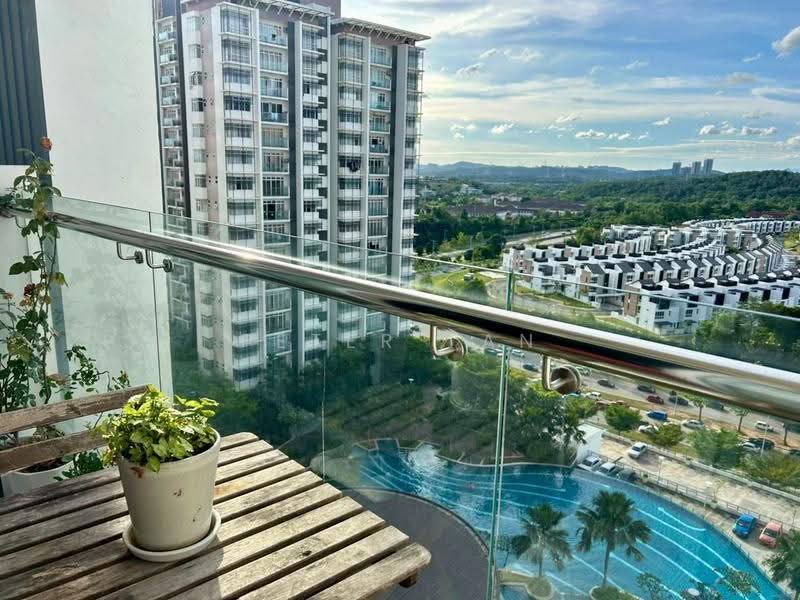 Condominium for Rent at Dwiputra Residences - Peter Tan - Balcony - PropertyGuru.com.my