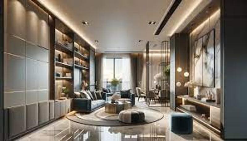 Kediaman Servis untuk Disewa di Jendela Residences - Junn Wong - Living Room - PropertyGuru.com.my