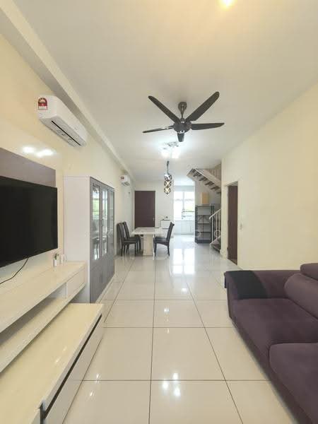 Kondominium untuk Disewa di The Seed Taman Sutera Utama - Eric Foo - Living Room - PropertyGuru.com.my