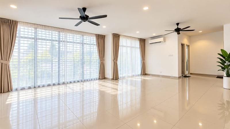 Rumah Berkembar untuk Disewa di I-City (Shah Alam) - Maria Abu Bakar - Living Room - PropertyGuru.com.my