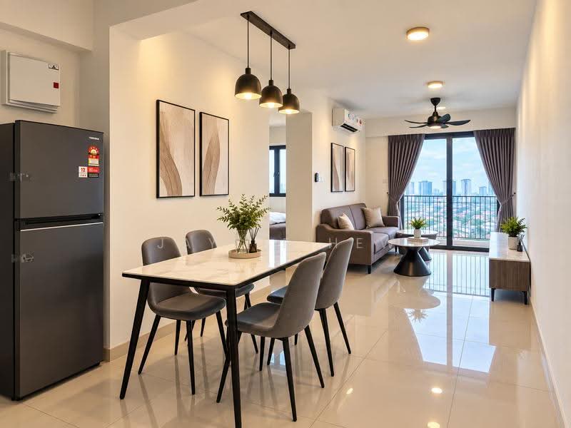Kediaman Servis untuk Disewa di Aster Hill - Jaycie Hew - Living Room - PropertyGuru.com.my