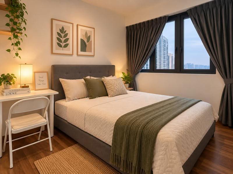 Kediaman Servis untuk Disewa di Aster Hill - Jaycie Hew - Bedroom - PropertyGuru.com.my