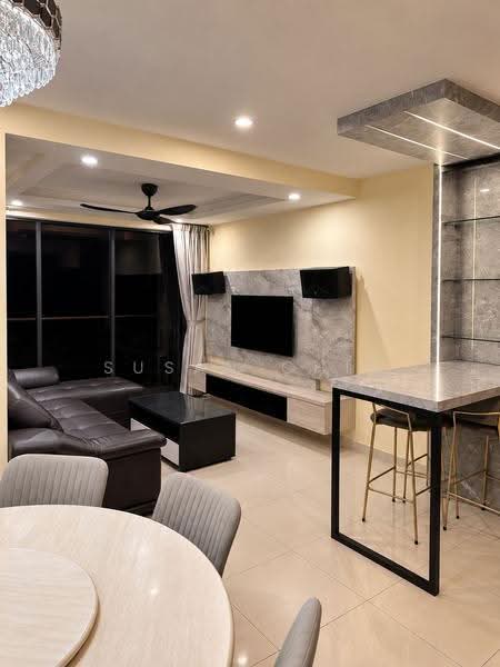 Condominium for Sale at Golden Triangle 2 - Susan Chia - Living Room - PropertyGuru.com.my