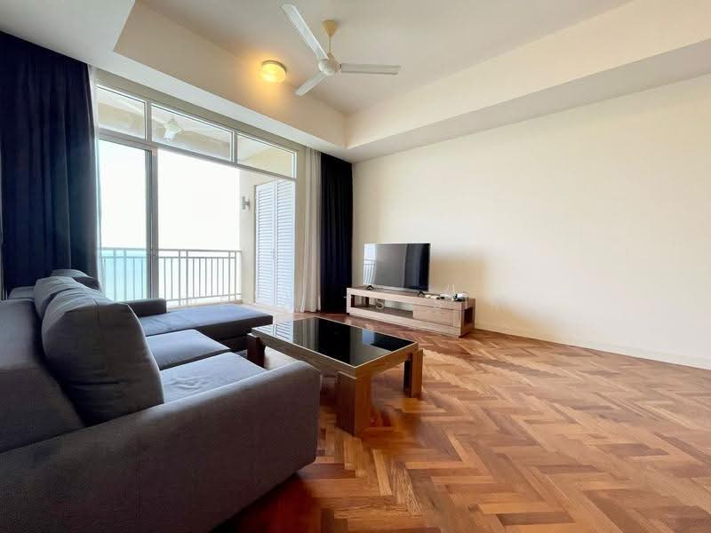 Condominium for Sale at Quayside Seafront Resort Condominiums - Welwits Sim - Living Room - PropertyGuru.com.my