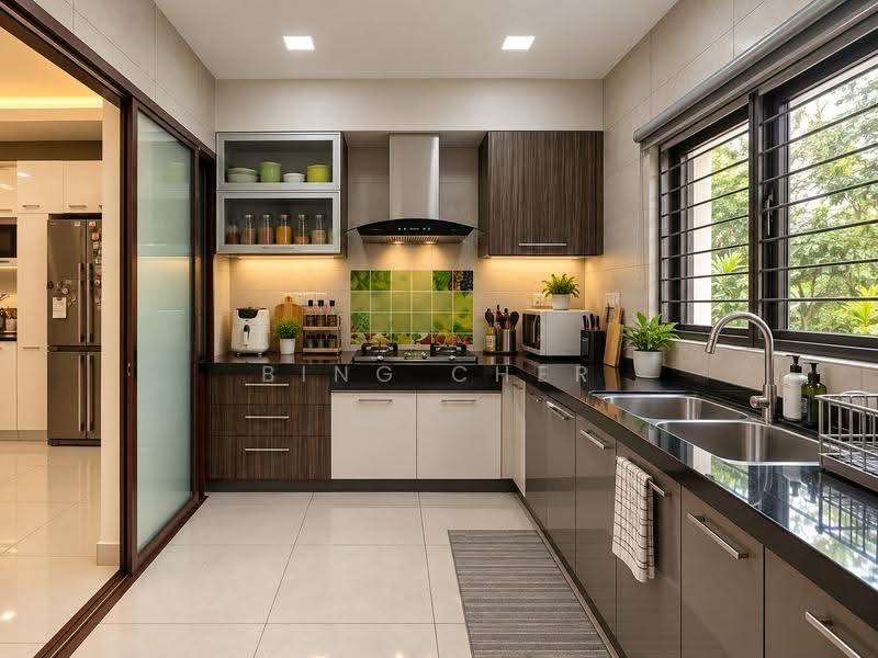 Rumah Teres 2.5-Tingkat untuk Dijual di Sunway Spk (Kuala Lumpur) - Bing Cher - Kitchen - PropertyGuru.com.my