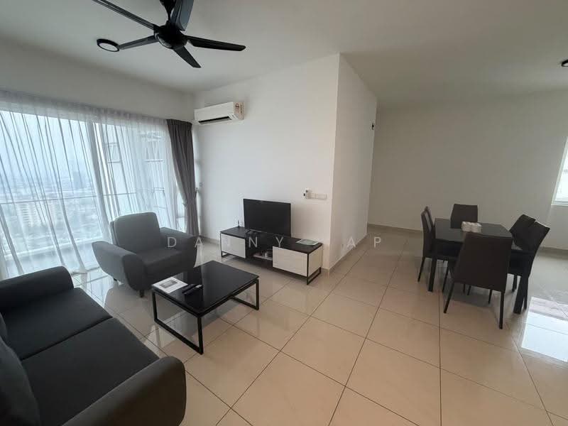 Service Residence for Rent at Pinnacle Tower - Danny Yap - Living Room - PropertyGuru.com.my