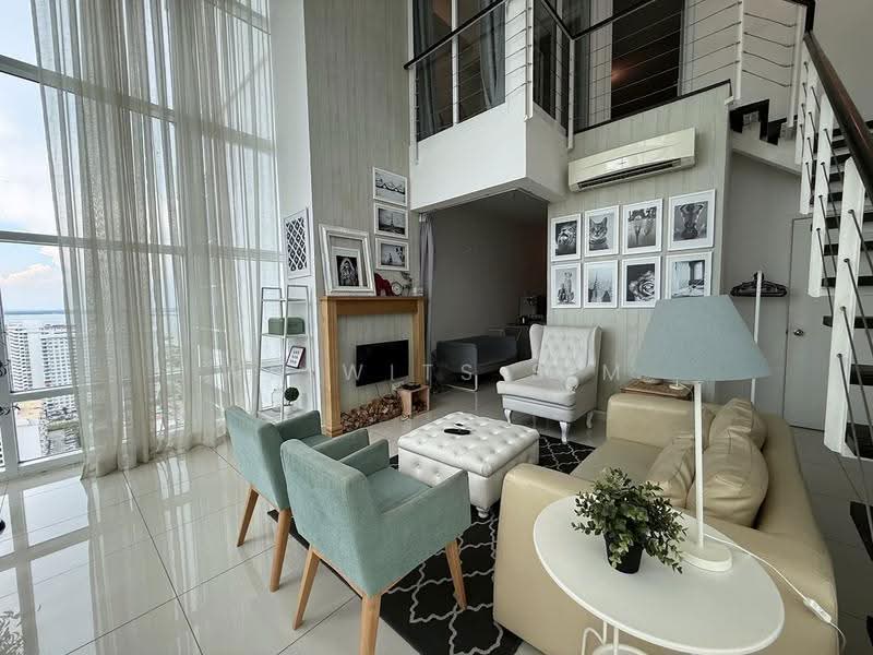Kediaman Servis untuk Disewa di Maritime Suite - Welwits Sim - Living Room - PropertyGuru.com.my