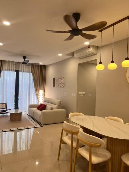 Service Residence for Rent at Sunway Belfield - Jay Chan - Living Room - PropertyGuru.com.my