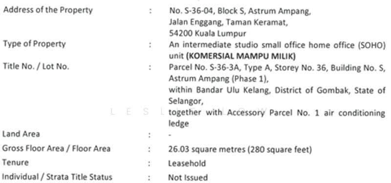 Condominium for Sale at Astrum Ampang - Leslie Low - PropertyGuru.com.my