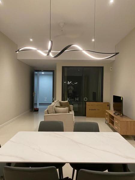 Condominium for Rent at One Cochrane Residence - ZX KHO - Living Room - PropertyGuru.com.my