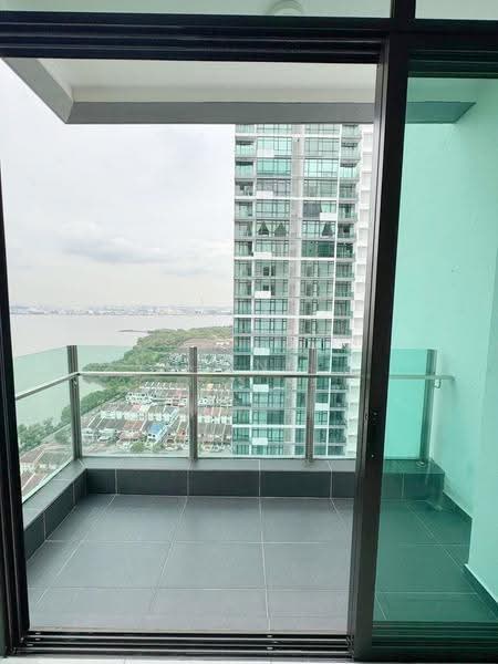 Service Residence for Rent at Wave @ Marina Cove - Yoland . - Balcony - PropertyGuru.com.my