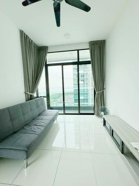 Service Residence for Rent at Wave @ Marina Cove - Yoland . - Living Room - PropertyGuru.com.my