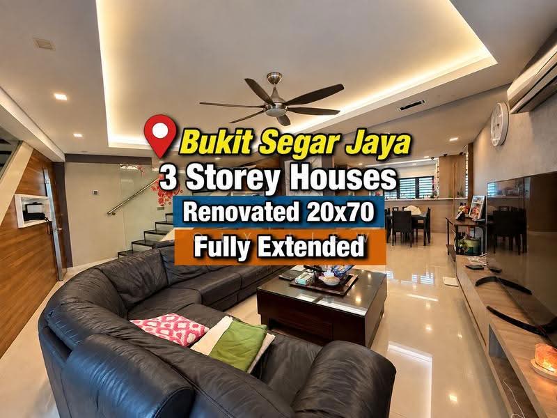 3-storey Terraced House for Sale in Taman Bukit Segar (Cheras) - Joly Liew - Living Room - PropertyGuru.com.my