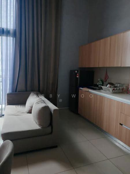 Service Residence for Rent at Liberty Tower @ i-City - Abby Woo - Living Room - PropertyGuru.com.my